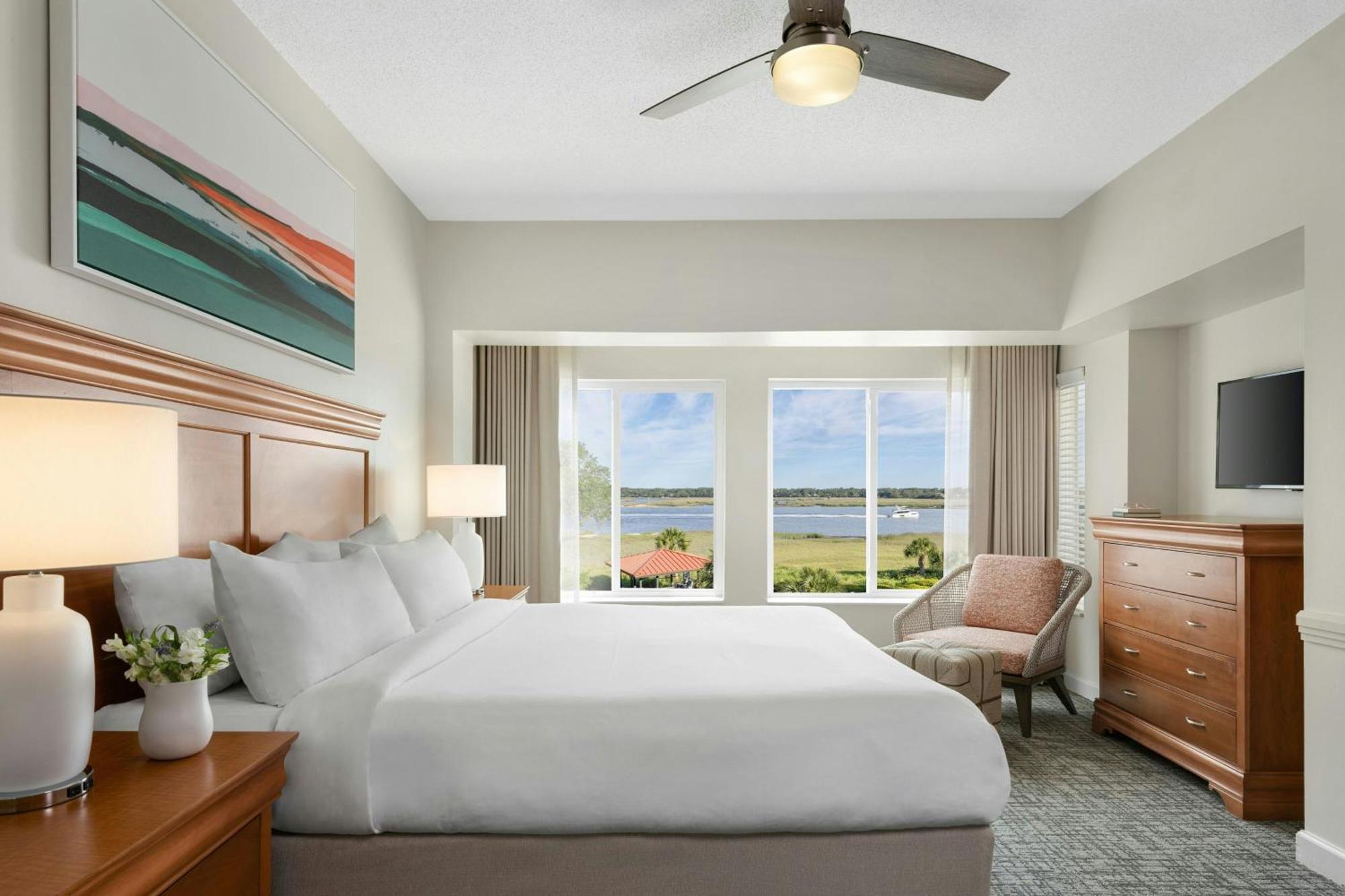 Two-Bedroom Villa Balcony at Sunset Pointe