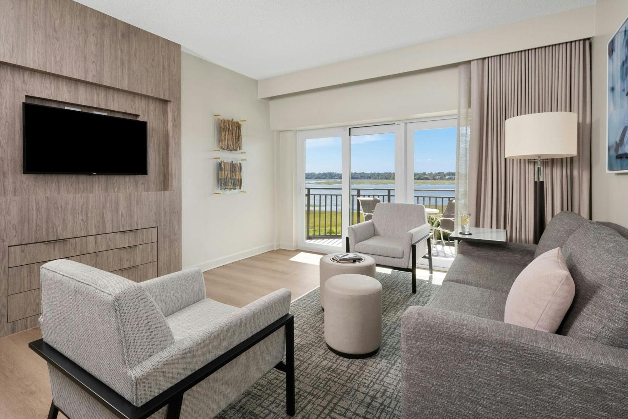 Two-Bedroom Villa Balcony at Sunset Pointe