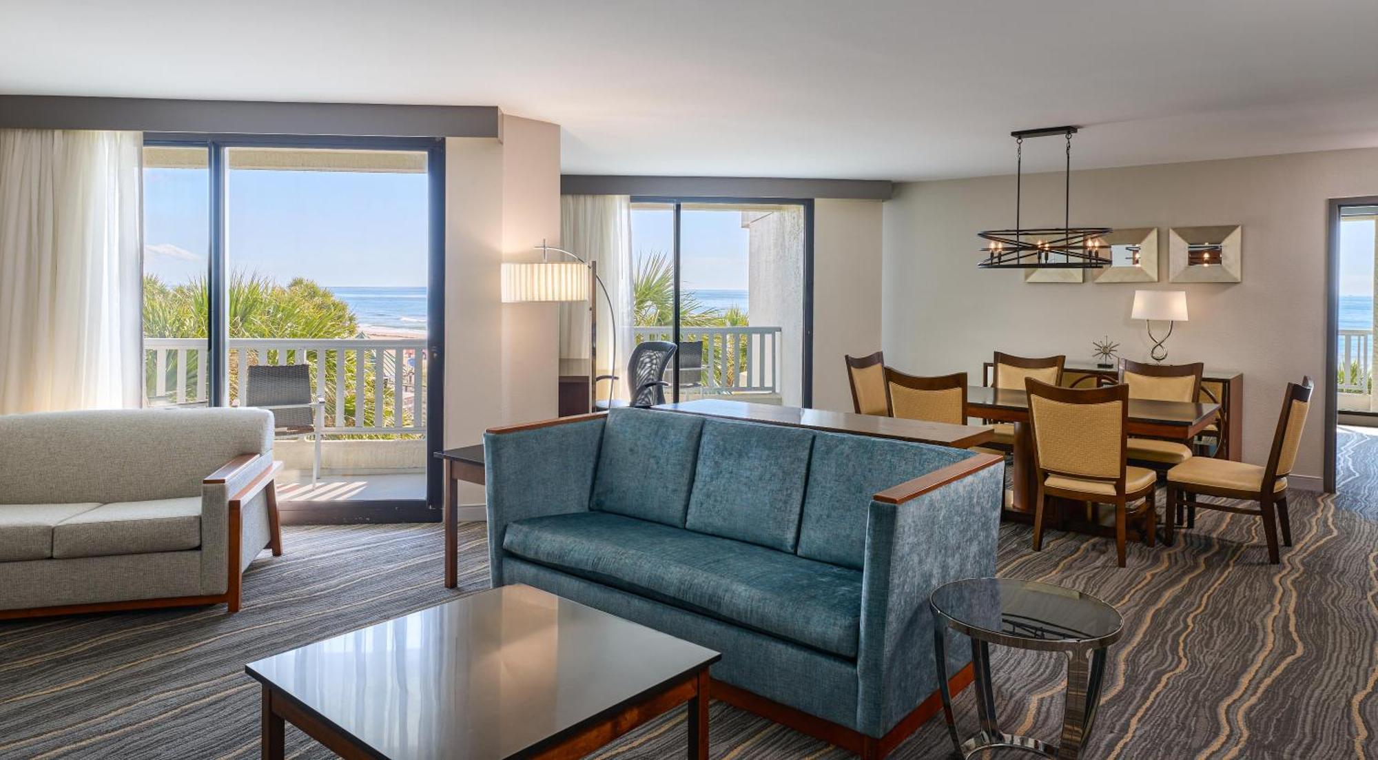 One-Bedroom King Suite Partial Ocean View